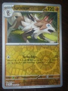REVERSE HOLO Lycanroc 090/162 Karta POKEMON TCG S&V Temporal Forces