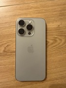 Iphone 15 pro szary tytan naturalny 128 Gb