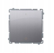 Łącznik dwubiegunowy inox Simon Basic BMW2.01/21