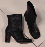 buty botki na wysokim obcasie