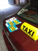 Lampa Taxi taśmy magnesowe