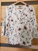 Bluzka koszulowa kwiaty Montego 38 M Peek&Cloppenburg 