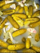 Domowe Ogórki Kiszone w Beczce Dębowej Ekologiczne