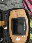 GBA Advance IPS z grami i futerałem