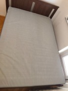 Łóżko - Rama łóżka + Materac + Dno + Szafka [IKEA]