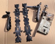 Klamka szyldy zamek Góralski