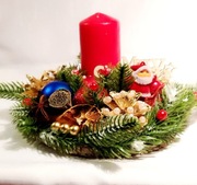 Stroik Boże Narodzenie Dekoracja stołu Prezent