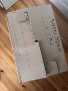 Pudło kurtek męskich 