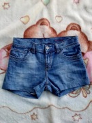 Niebieskie krótkie spodenki szorty jeansowe Cross ok. 34 - 36 jak nowe
