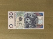 20 zł 1994 stan 1 seria GU