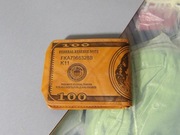 Stylowy retro portfel Dollar – składany, wielofunkcyjny,