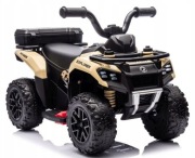 Quad na Akumulator 6V 25W Aku 7,4V 3ah Światła Led Muzyka Khaki