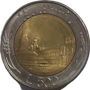 Włochy 500 lire z 1983 rok - OBEJRZYJ MOJĄ OFERTĘ