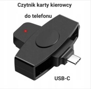 Czytnik karty kierowcy USB-C do telefonu – odczyt karty tachografowej