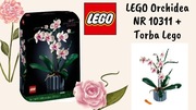Lego ICONS 10311 Orchidea + Torba Lego