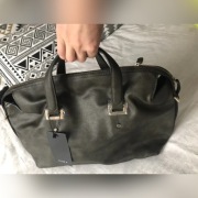 Torba ciemnozielona Zara