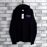 Bluza z kapturem Nike air Swoosh logo hoodie czarna Sportswear Tech drill