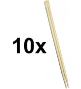 PAŁECZKI CHIŃSKIE BAMBUSOWE do SUSHI bar chiński 20 SZT 10 PAR