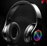 SŁUCHAWKI BEZPRZEWODOWE NAUSZNE Z MIKROFONEM B39 BLUETOOTH RGB DLA DZIECI