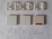 Klawisze do wyboru Hager-Berker CUBE - powystawowe