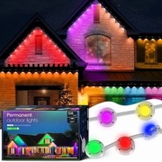 Girlanda led dom  zewnętrzne   108 szt. 45mb Apka inteligentne oświetlenie 