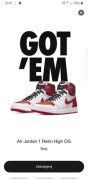 Nike Air Jordan 1 OG High Heritage 