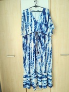 Sukienka maxi krótki rękaw plus size 48/50