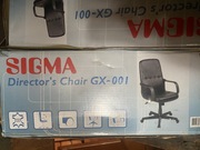 Krzesło biurowe prawdziwa skóra x 2 