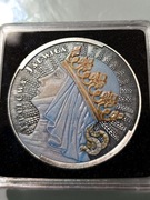 Królowa Jadwiga – 1 uncja srebra 999 | Antique Color | Limit 1000 szt. | 