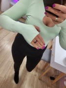 Body łezka dekolt pasuje na s/m