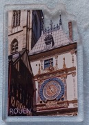 Magnes na lodówkę - pamiątka z Rouen - Francja - 70x48 