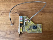 Karta dźwiękowa C-Media CMI 8738 PCI retro gry DOS Windows 98 XP 7 10