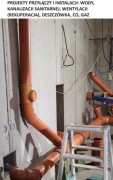Projekt instalacji wod-kan, gaz, co, rekuperacja