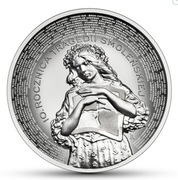 Moneta 10zł 10 rocznica tragedii smoleńskiej 2020 + folder UNC