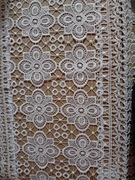 Obrus, serweta 40x90 GIPIURA BIAŁY