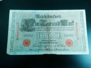 Niemcy. 1000 marek 1910. 