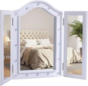 Lusterko kosmetyczne do makijażu 16 x oświetlenie LED