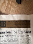 Stara gazeta kolekcjonerska 