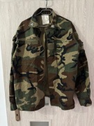 Oryginalny mundur armii włoskiej w kamuflażu woodland + combat shirt r. XL