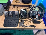 Logitech G29 + Shifter + 3 pedały + hamulec ręczny, pełny zestaw
