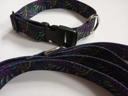 Smycz i obroża dla psa Handmade 