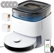 LEFANT M3 Robot Odkurzający 12000Pa z mopem i samoczyszczącą stacją, biały
