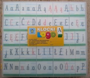 Pełny zestaw klocków LOGO do zabawy i nauki (wymowa, pisanie)
