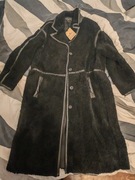 BelstaffAirstream Shearling Coat Lady, black