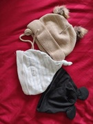 Czapki niemowlęce i niedrapki