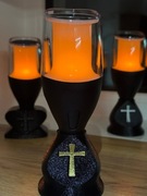 Znicz Solarny z efektem płomienia