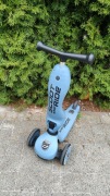 Scoot & and Ride, Highwaykick 1, jeździk i hulajnoga 2w1, kolor: Steel