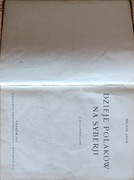 Michał Janik Dzieje Polaków na Syberji