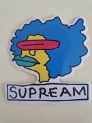 SUPREME Gonz Head FW17 naklejka 