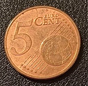 Francja. 5 eurocentów. 2023.